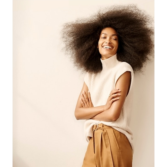 J. Crew Sweaters - 13. J.Crew Cashmere sleeveless turtleneck tunic